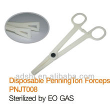 2015 ADShi High quality smooth suitable sterilized tattoo piercing disposable pennington forceps piercing tools